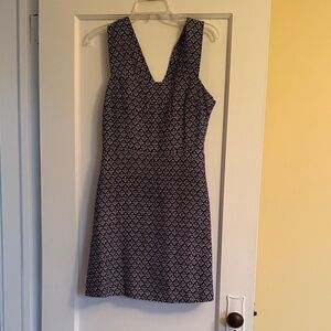 GAP Black and White Mini Dress